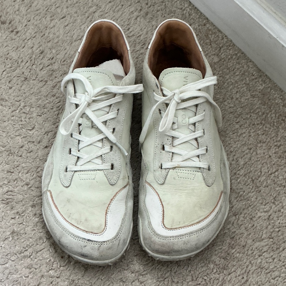 Novus chrome free white leather